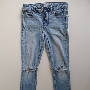 American Eagle distressed jeans